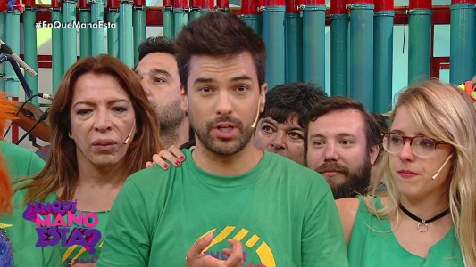 La emotiva despedida del "Chino" Leunis de ¿En qué mano está?