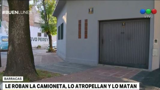 Le robaron la camioneta y murió tras ser atropellado por los delincuentes cuando escapaban