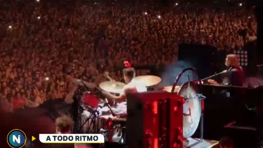 A todo ritmo: la historia del fanático que tocó la batería con The Killers