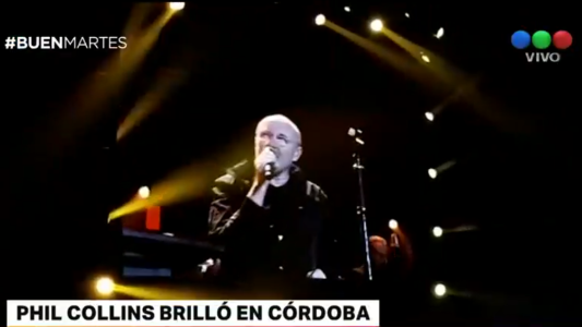 Phil Collins brilló en Córdoba