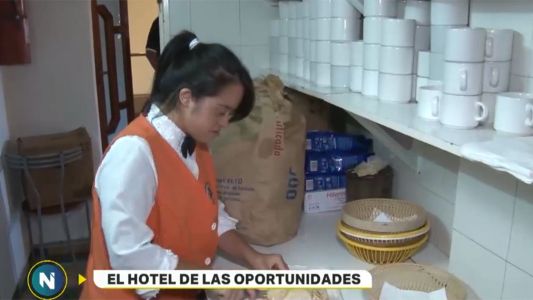 Villa Carlos Paz: abrió el primer hotel atendido por chicos con síndrome de Down