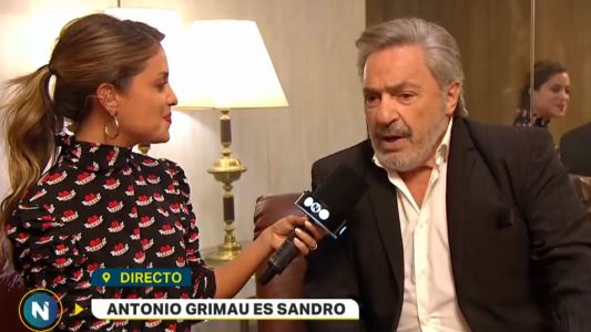 Antonio Grimau es Sandro: "Tener que interpretarlo es un regalo de la profesión"