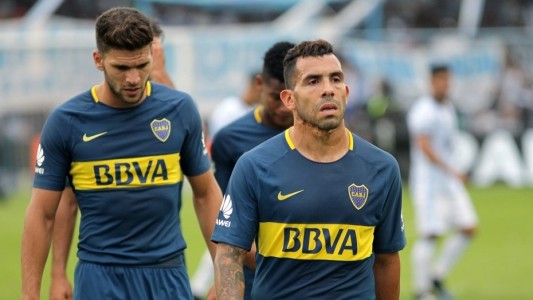 Se desgarró Tevez y Boca lo pierde para la definición del campeonato y la Libertadores