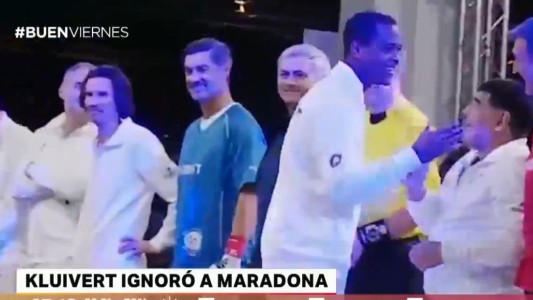 El ex jugador que le negó el saludo a Maradona