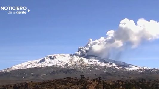 Alerta amarilla por el volcán Copahue
