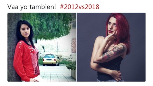 2012 vs 2018: el nuevo desafío viral que es furor en las redes