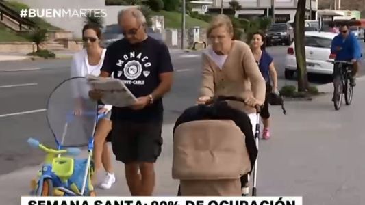 Semana Santa: 90% de ocupación