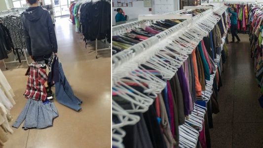 Castigo ejemplar: una madre obligó a su hijo a vestirse con ropa usada tras burlarse de sus compañeros