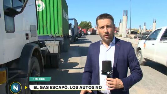 Alerta en Retiro por escape de gas: evacúan escuela, cortan calles y cierran una salida de la autopista Illia