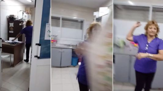 Grabó un video para denunciar que la médica no quiso atender a su hija