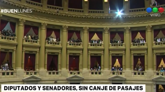 Diputados y senadores, sin canje de pasajes