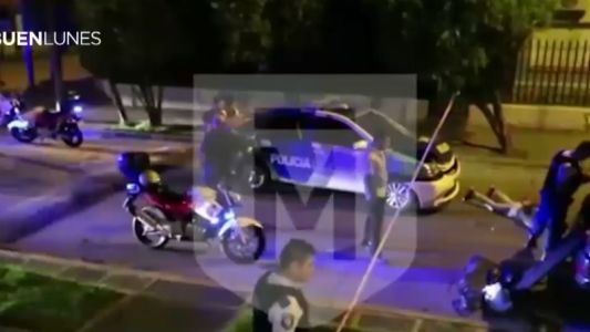 Persecución, tiros y dos detenidos