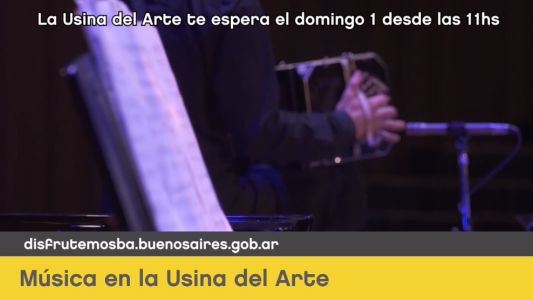 #AgendaBA Música en la Usina del Arte, sábados de Hip Hop y la Reserva Ecológica