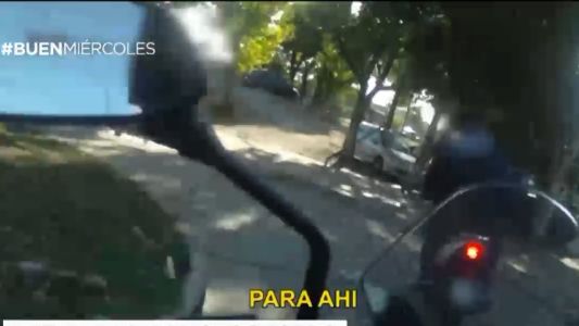 Video: así detienen a un motochorro