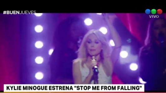 Kylie Minogue estrena "Stop me from falling"