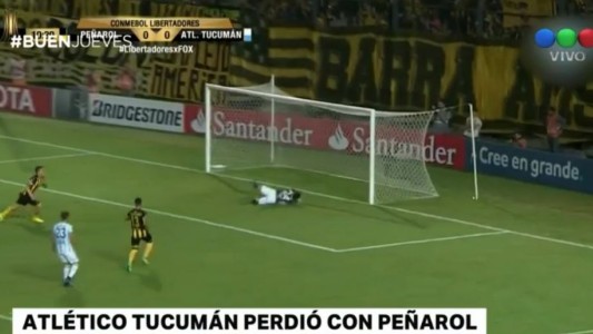 Atlético Tucumán cayó ante Peñarol