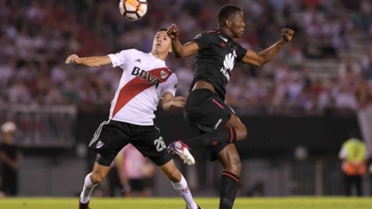 River no pudo ante Independiente Santa Fe y se mantiene segundo en su grupo