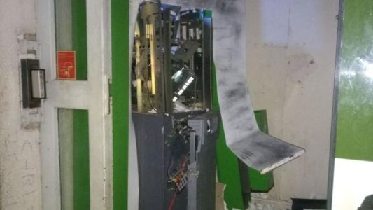 Explotaron un cajero automático en Avellaneda