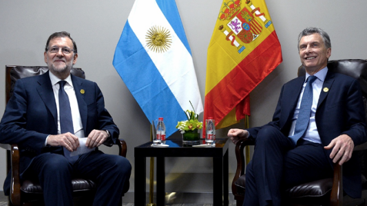 Mariano Rajoy llega a la Argentina con 70 empresarios