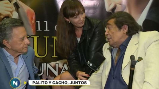 Palito Ortega y Cacho Castaña estarán juntos por primera vez en un show histórico