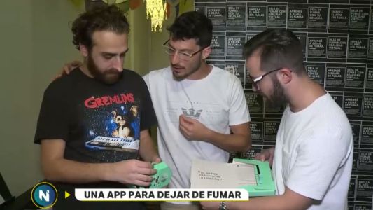 Tres cordobeses crearon una app para dejar de fumar
