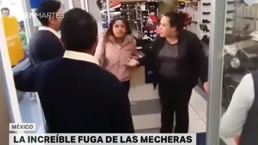 La increíble fuga de las mecheras