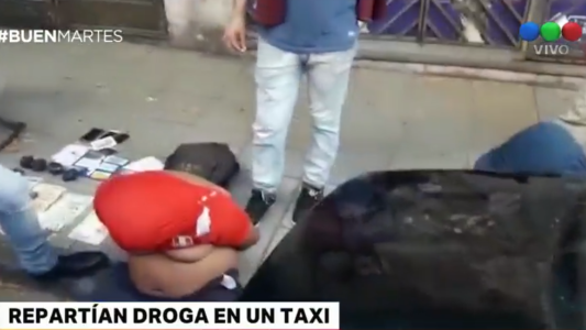 Detuvieron a dos "narcotacheros": repartían droga en un taxi