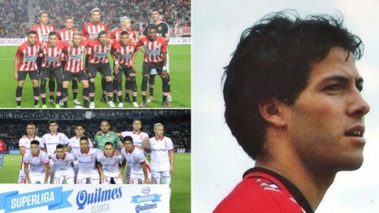 El emotiva razón por la que un jugador de Huracán mira siempre al costado en las fotos