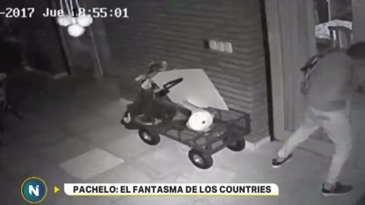 Nuevo video de Nicolás Pachelo: denuncian que robó en otro country