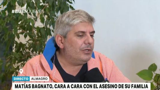 "Es terrible tener que verle de nuevo la cara al asesino de mi familia"