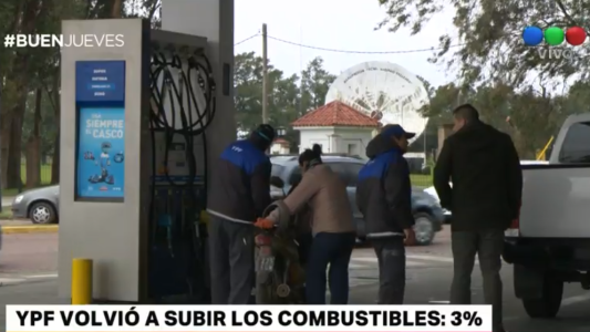 YPF volvió a subir los combustibles en un 3% promedio
