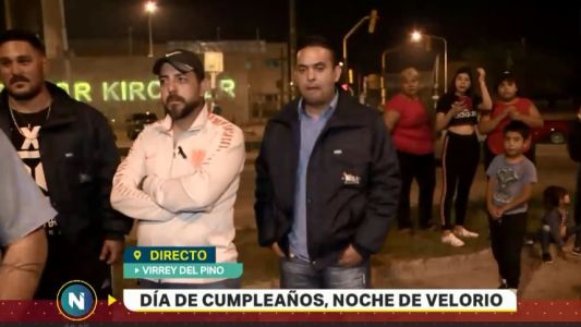 El dolor de los compañeros de Leandro Alacaraz en el velatorio