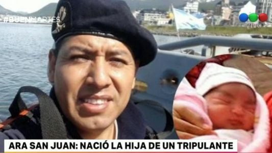 Nació la hija de uno de los tripulantes del ARA San Juan