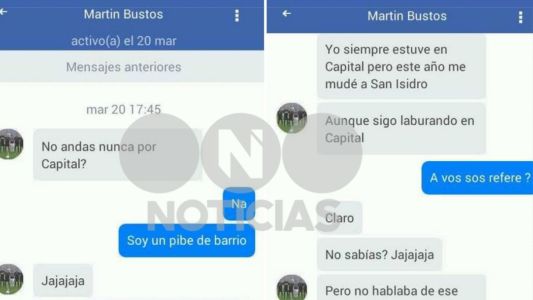 Abusos en Independiente: así eran los chats de uno de los detenidos con los jugadores