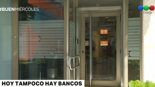 Hoy tampoco hay bancos