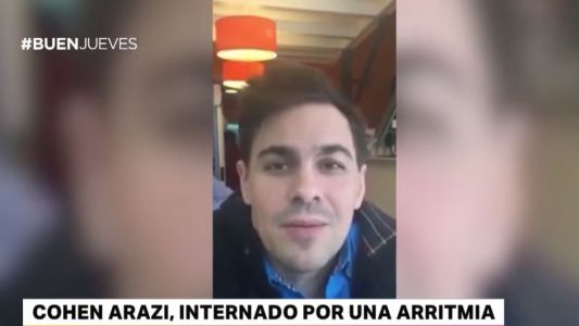 Cohen Arazi sufrió una descompensación en la cárcel y fue internado