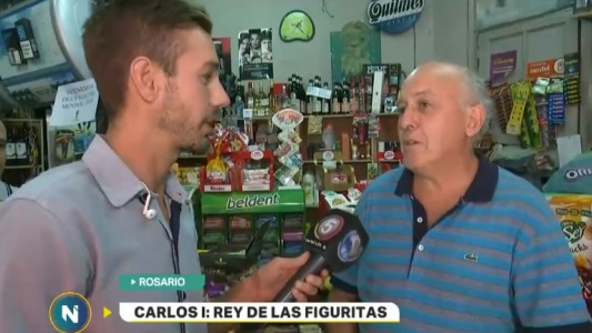 El kiosquero rosarino que vende figuritas sueltas para completar el álbum del Mundial