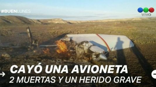 Cayó una avioneta en Chubut: dos mujeres murieron calcinadas