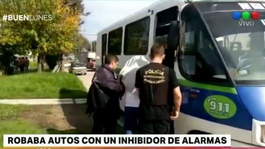 Detuvieron a un ladrón de autos que usaba un inhibidor de alarmas