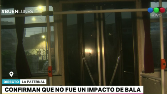 Ataque a un colectivo de la línea 110: confirmaron que no fue un impacto de bala