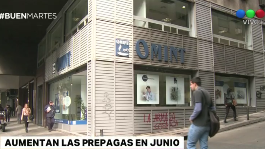Aumentan las prepagas en junio