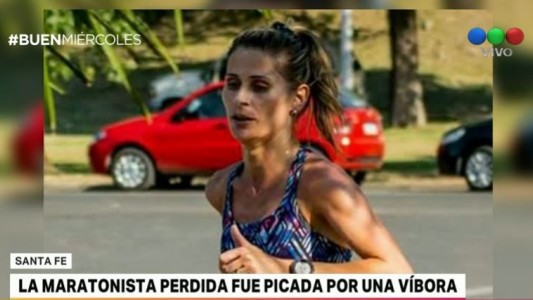 La maratonista que apareció inconsciente tenía una picadura de serpiente