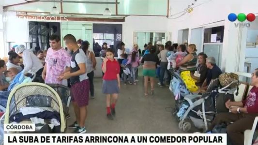 La suba de tarifas arrincona a un comedor popular de Córdoba