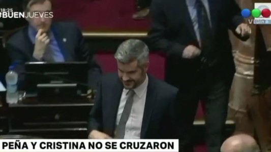 Marcos Peña y Cristina Fernández no se cruzaron