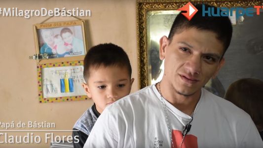 Superpapá: un hombre se tiró a un pozo para salvarle la vida a su hijo en San Juan