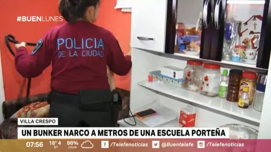 Allanan búnkers de drogas que estaban a metros de dos escuelas