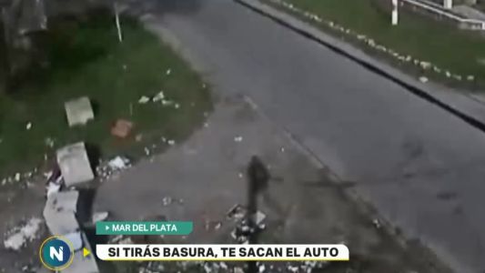Mar del Plata: Secuestrarán hasta 6 meses los vehículos de quienes arrojen basura en la calle