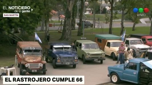 Fanáticos del rastrojero se juntaron para festejar los 66 años de un ícono nacional