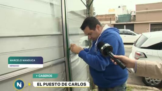 Asesinato del canillita: la familia reabrió el kiosco