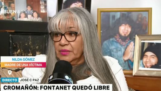 Cromañón: "La ley de víctimas se sancionó porque cada uno de nosotros puso un muerto", dice Nilda Gómez